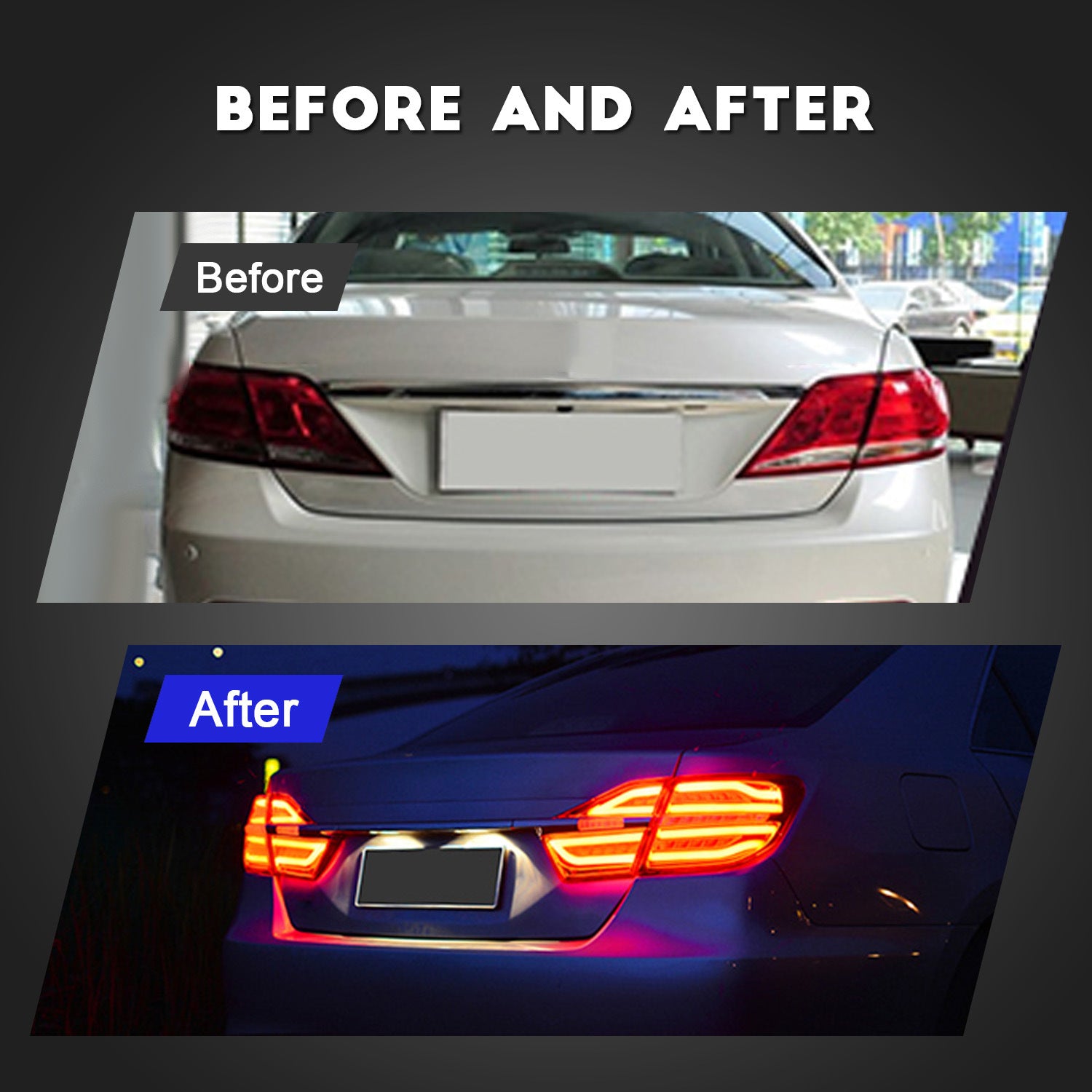 Suitable for Toyota Camry 15-17 models LED daytime running light tail light assembly Secondary image